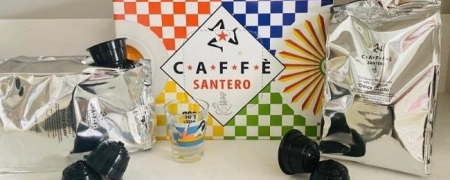96 capsule Santero compatibili con Dolce Gusto + bicchierino da collezione